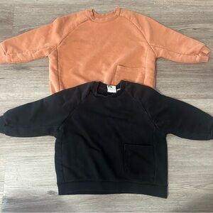Zara Kids Sweatshirts in Black and Orange